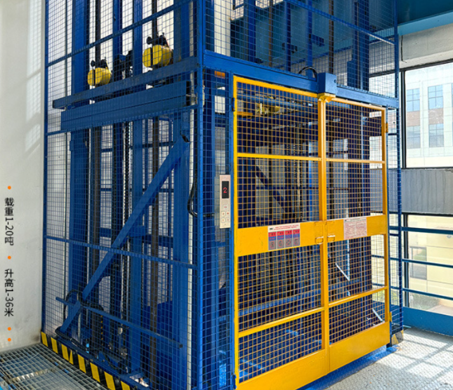 信州食品厂室内货梯